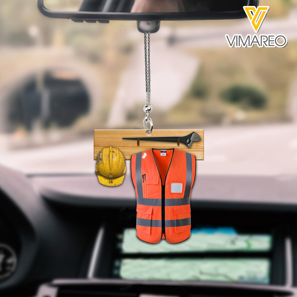 DH IRONWORKER CAR HANGING ORNAMENT DEC-MQ24