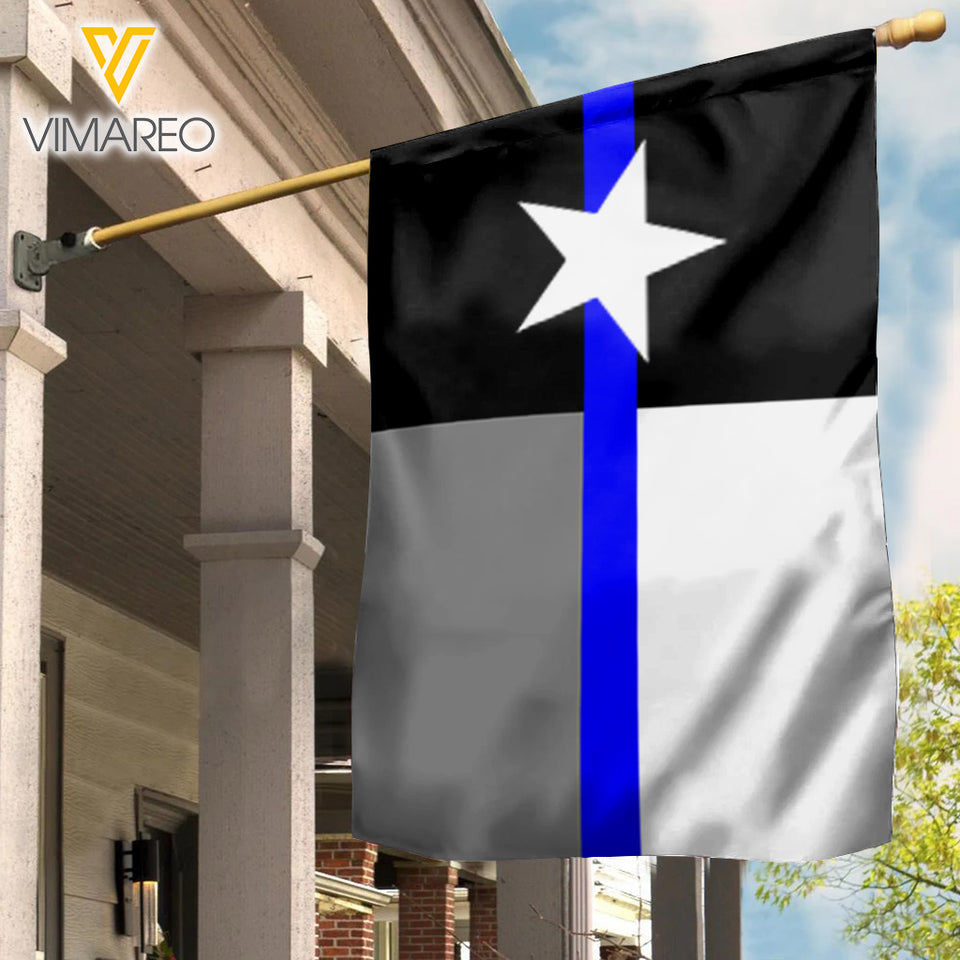Texas blue line Flag TML
