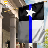 Texas blue line Flag TML