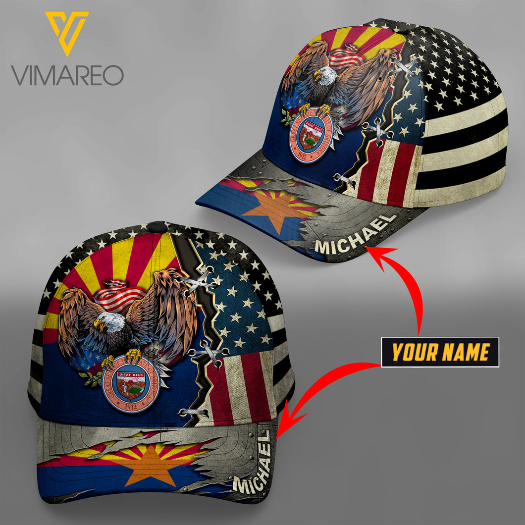 ARIZONA CUSTOMIZE Peaked cap 3D TL103 FLAG