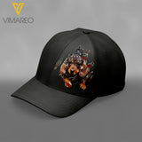 DACHSHUND DOG PEAKED CAP 3D LC