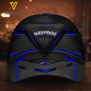 Sheepdog Peaked cap 3D NQA
