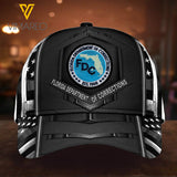 Florida DOC Blue line Peaked cap 3D dh