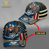 louisiana CUSTOMIZE Peaked cap 3D TL103 FLAG
