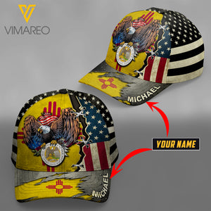 new mexico CUSTOMIZE Peaked cap 3D TL103 FLAG