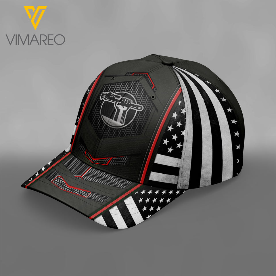 plumber LOGO Peaked cap 3D MTP DONT STOP