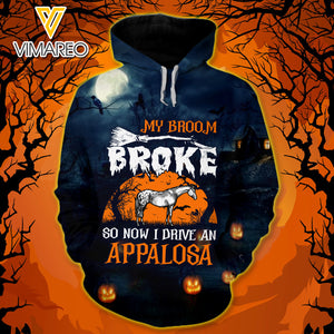 MY ROOM BROKE DRIVE APPALOSA HORSE 3D HOODIE PRINTED TNMA