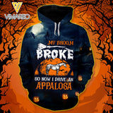 MY ROOM BROKE DRIVE APPALOSA HORSE 3D HOODIE PRINTED TNMA