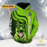 PERSONALIZED German Shepherd DOG COMBO HOODIE + LEGGING PRINTED NOV-MA29