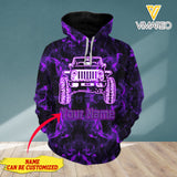 PERSONALIZED JEEP HOODIE 3D PRINTED NEY110A