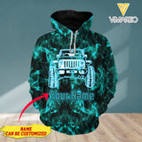 PERSONALIZED JEEP HOODIE 3D PRINTED NEY110A