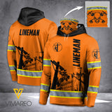 VH LINEMAN mask HOODIE 3D ALL PRINT 2002 TMA
