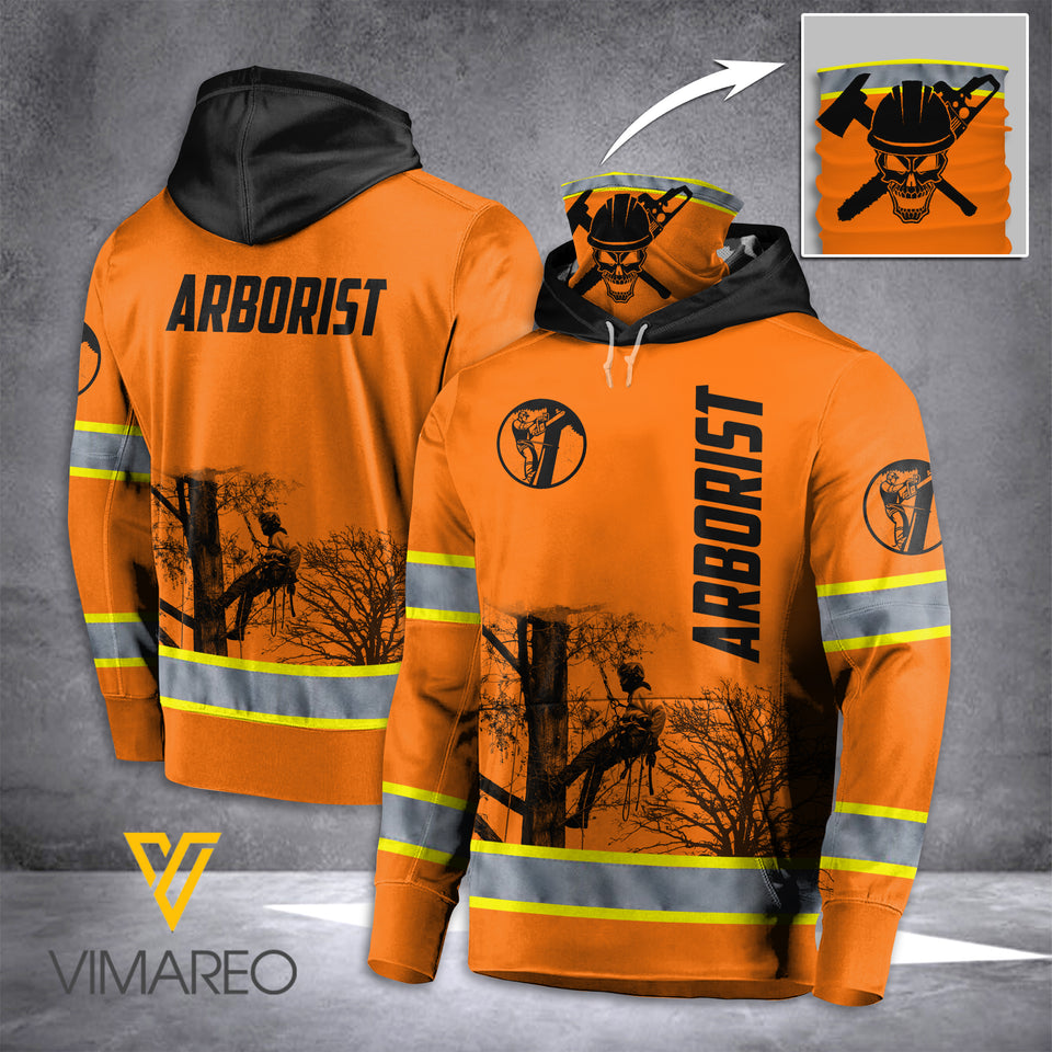 VH Arborist mask HOODIE 3D ALL PRINT 2002 TMA