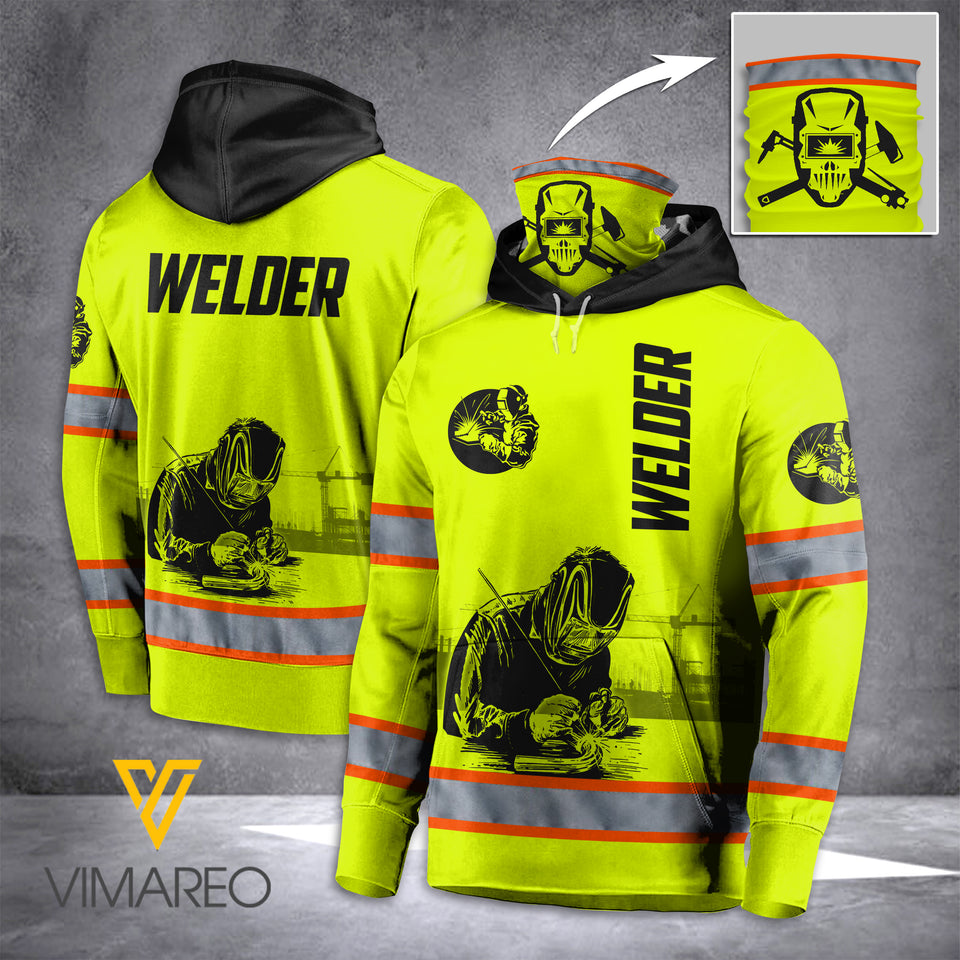 VH Welder mask HOODIE 3D ALL PRINT 2002 TMA