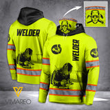 VH Welder mask HOODIE 3D ALL PRINT 2002 TMA