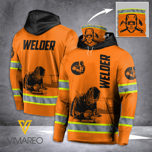VH Welder mask HOODIE 3D ALL PRINT 2002 TMA