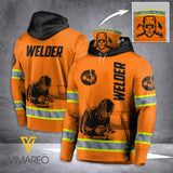 VH Welder mask HOODIE 3D ALL PRINT 2002 TMA