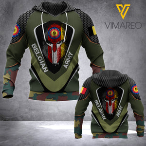 PHN Belgian Army 3D Printed Shirt APR-MA09