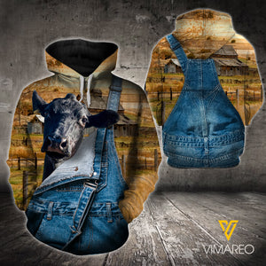 black angus HOODIE 3D TPM YEM