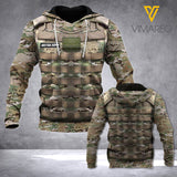 british ARMY HOODIE 3D TPM CAMO