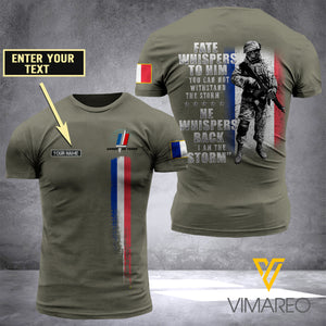 PHN PERSONALIZED French Army TSHIRT PRINTED APR-MQ14