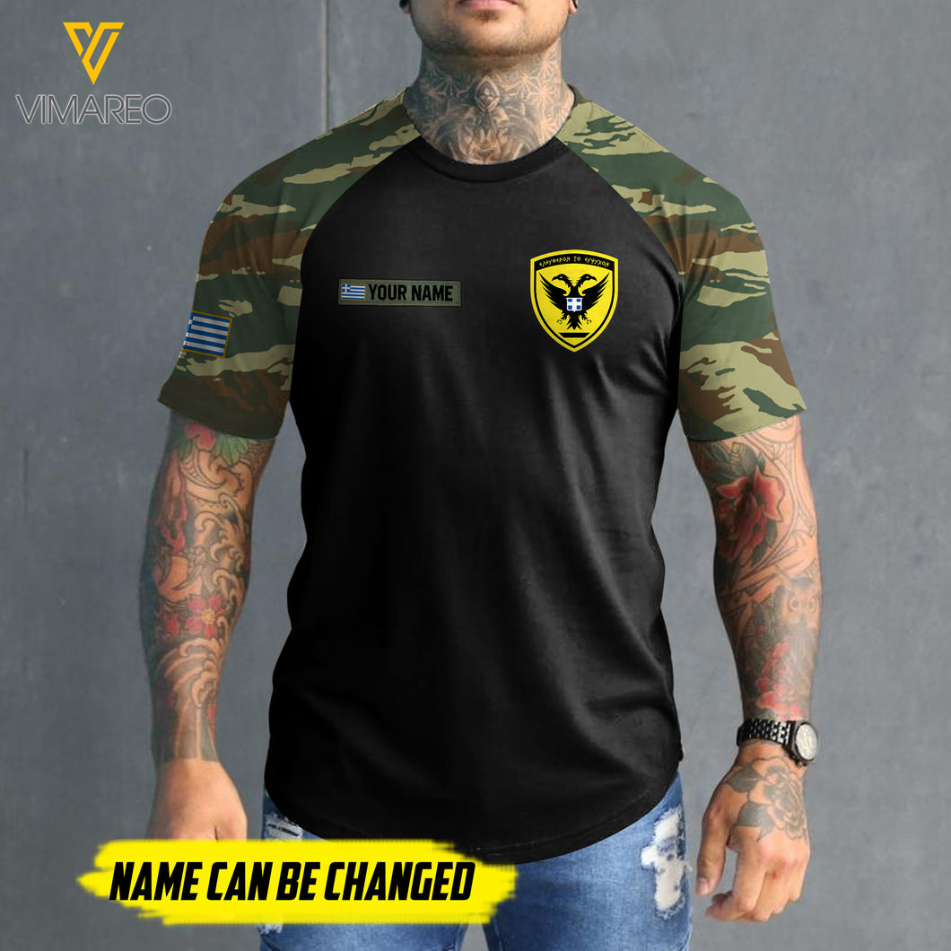 Customized Greece 3D PRINTED SHIRT 2407MQ