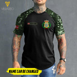 Customized Denmark 3D PRINTED SHIRT 2107MQ