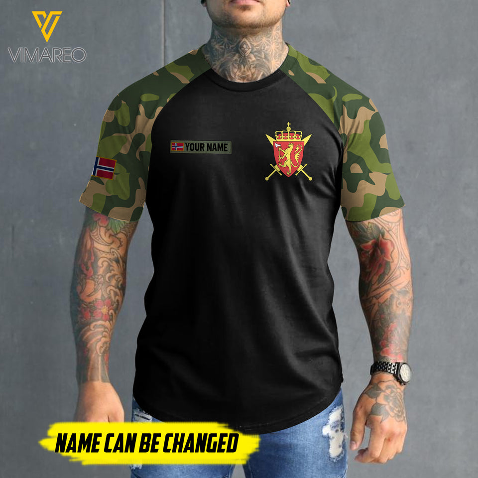 Customized Norway 3D PRINTED SHIRT 2207MQ