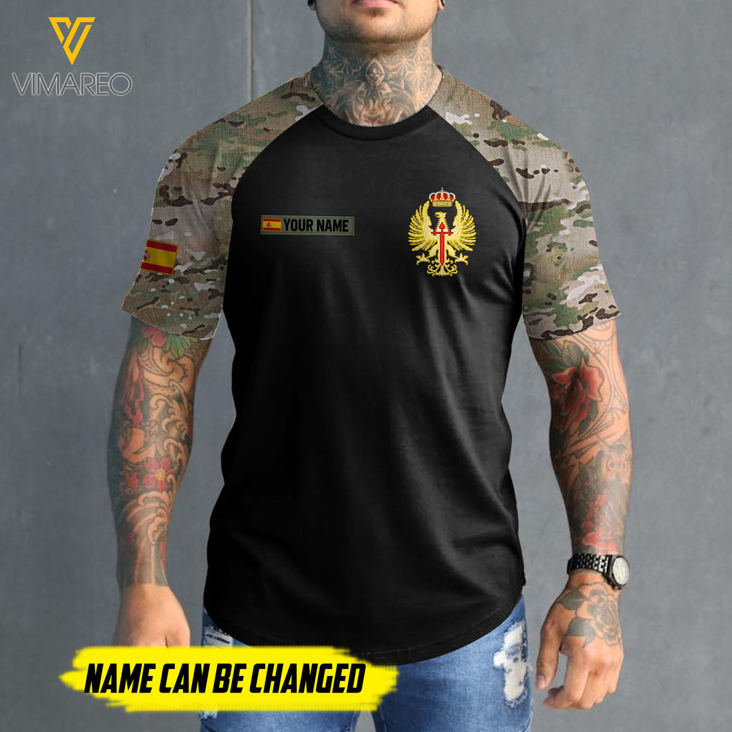 Customized Spain 3D PRINTED SHIRT 2207MQ