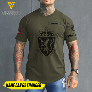 Customized Norway 3D PRINTED SHIRT 2207MQ