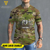 Customized AUSTRALIA 3D PRINTED SHIRT 1607MQ