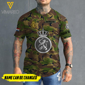 Customized Holland 3D PRINTED SHIRT 2207MQ