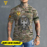 Customized Spain 3D PRINTED SHIRT 2207MQ