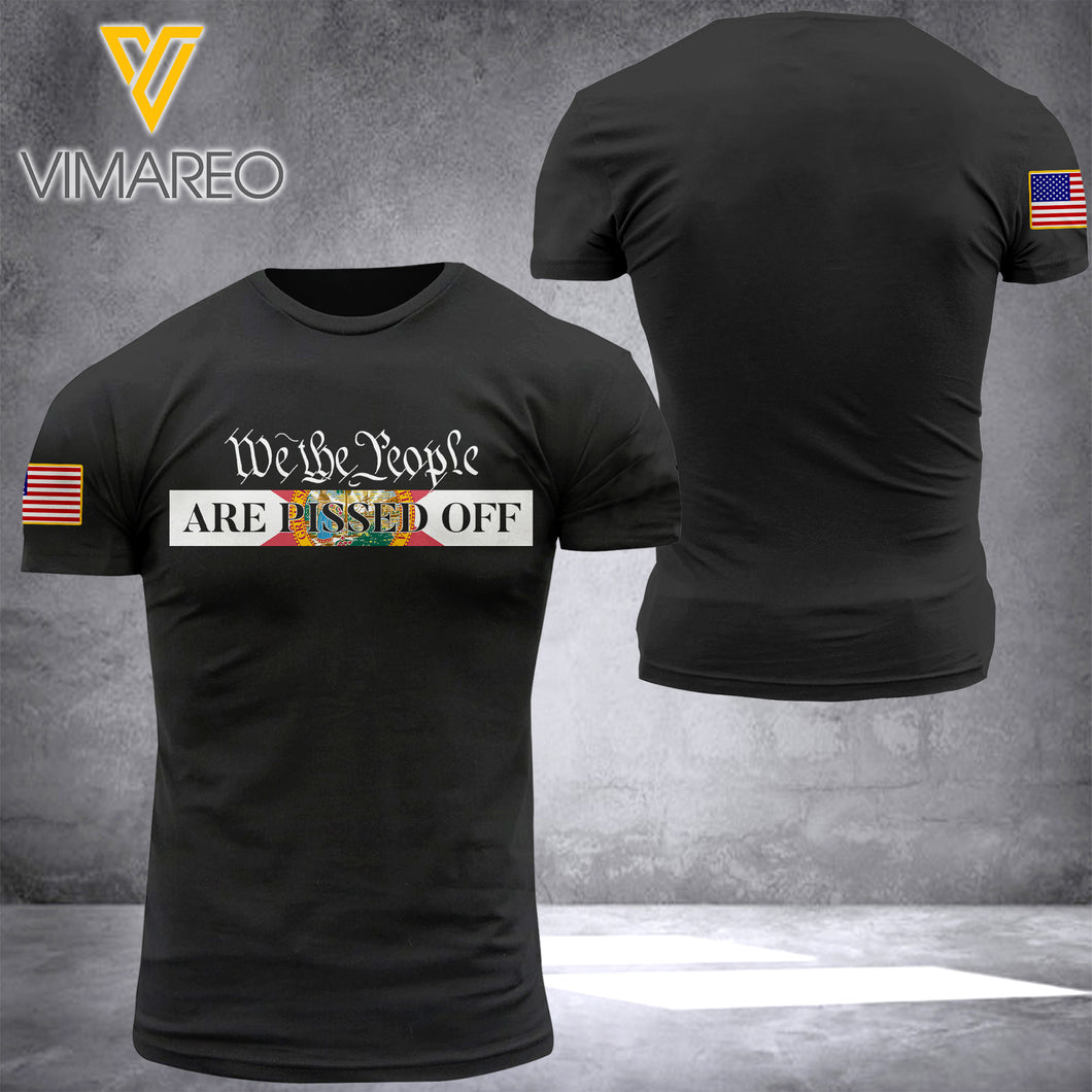 FLORIDA T SHIRT 3D PRINTED 1305NGBMQ
