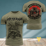 Albania Veterans Tshirt 3D Printed AUG-MA30