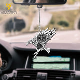 VMAH THE RAVEN OF ODIN TATTOO CAR HANGING ORNAMENT MAR-MD08