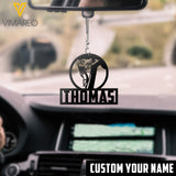 PERSONALIZED Arborist CAR HANGING ORNAMENT