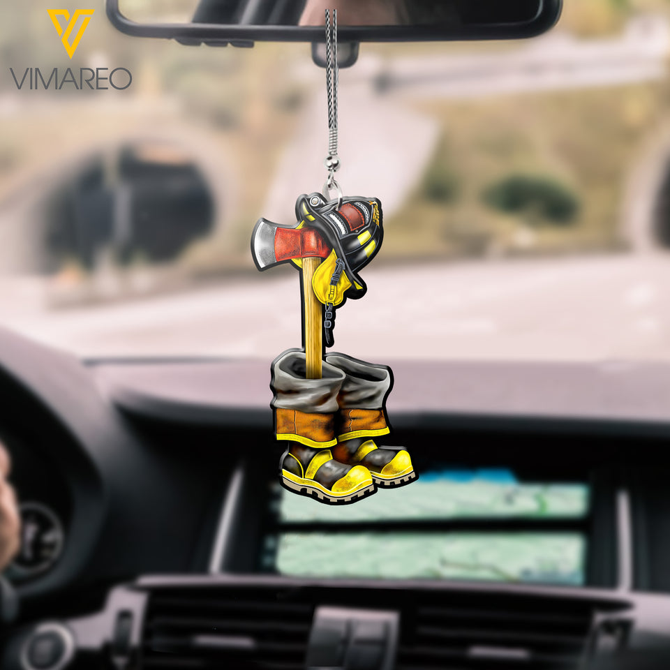 FIREFIGHTER BLESSED Car Hanging Ornament MT4