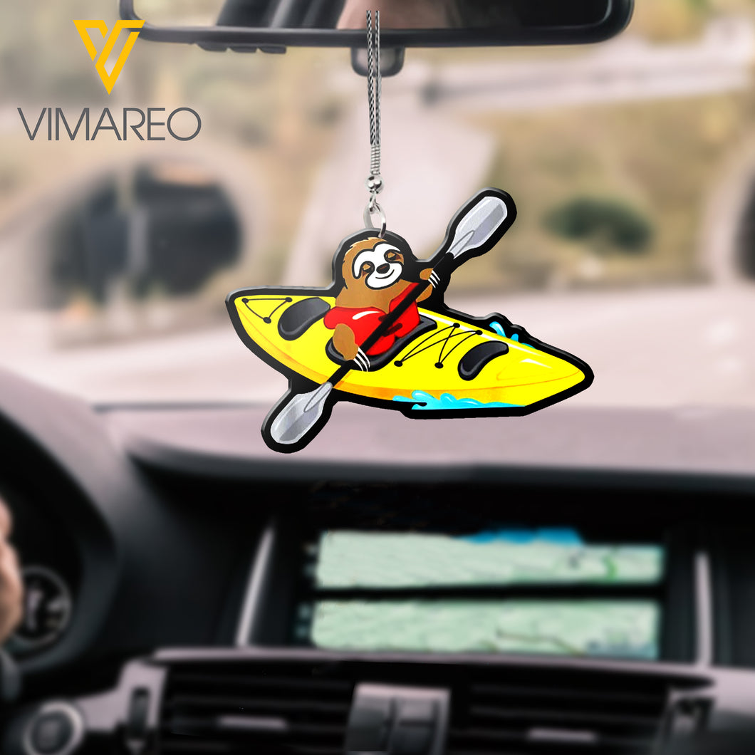 Sloth KAYAK Car Hanging Ornament MTT