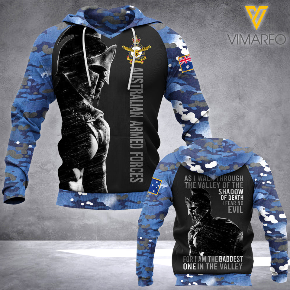 Australian Armed Force HOODIE 3D PRINTED MAY-MD06