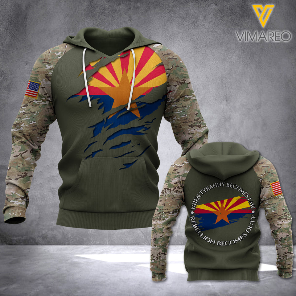 Arizona HOODIE 3D TL83 LAW