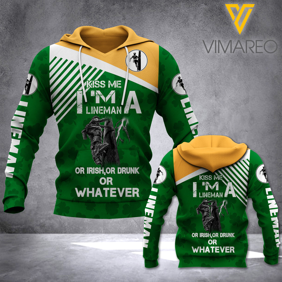 MH LINEMAN HOODIE 3D PRINTED FEB-MD18