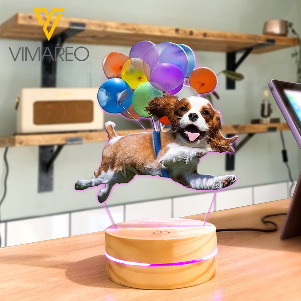 Charles Spaniel DOG LEDLAMP MAY-DT14