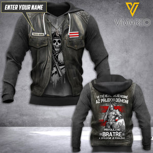 PHN PERSONALIZED Usti HOODIE 3D PRINTED MAR-DT31