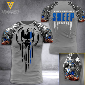 PHN Australian Thin Blue Line TSHIRT 3D PRINTED AUG-QH27
