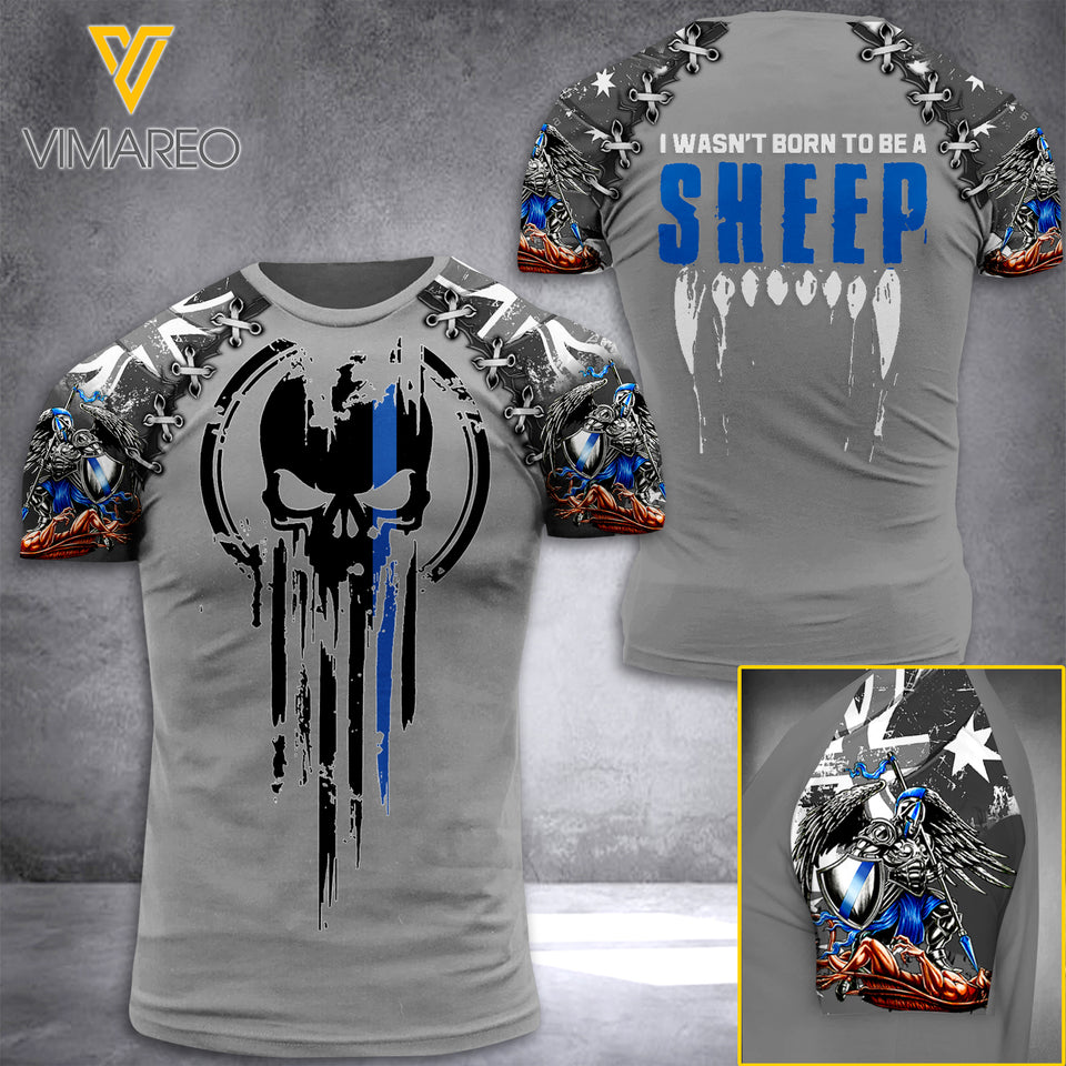PHN Australian Thin Blue Line TSHIRT 3D PRINTED AUG-QH27