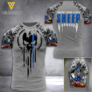 PHN Canadian Thin Blue Line TSHIRT 3D PRINTED AUG-QH27