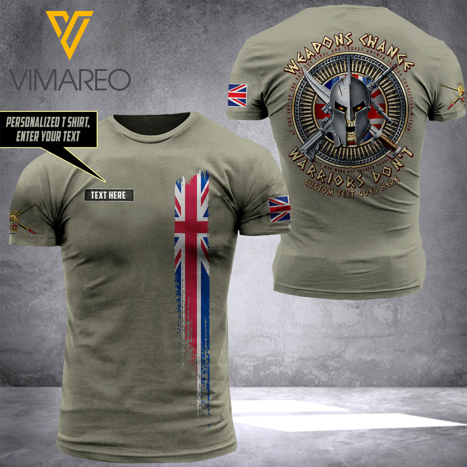 PHN PERSONALIZED BRITISH ARMY HOODIE 3D PRINTED APR-QH07