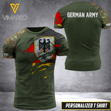 PHN PERSONALIZED German Army Tshirt 3D PRINTED APR-DT08