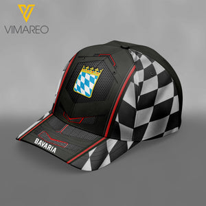 Bavaria Flag Peaked cap 3D dh